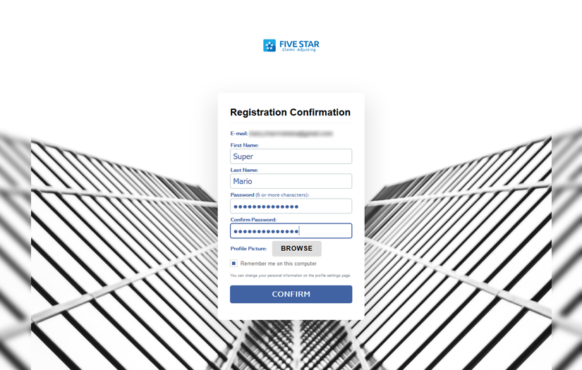 Customization of the client’s portal screenshot 4